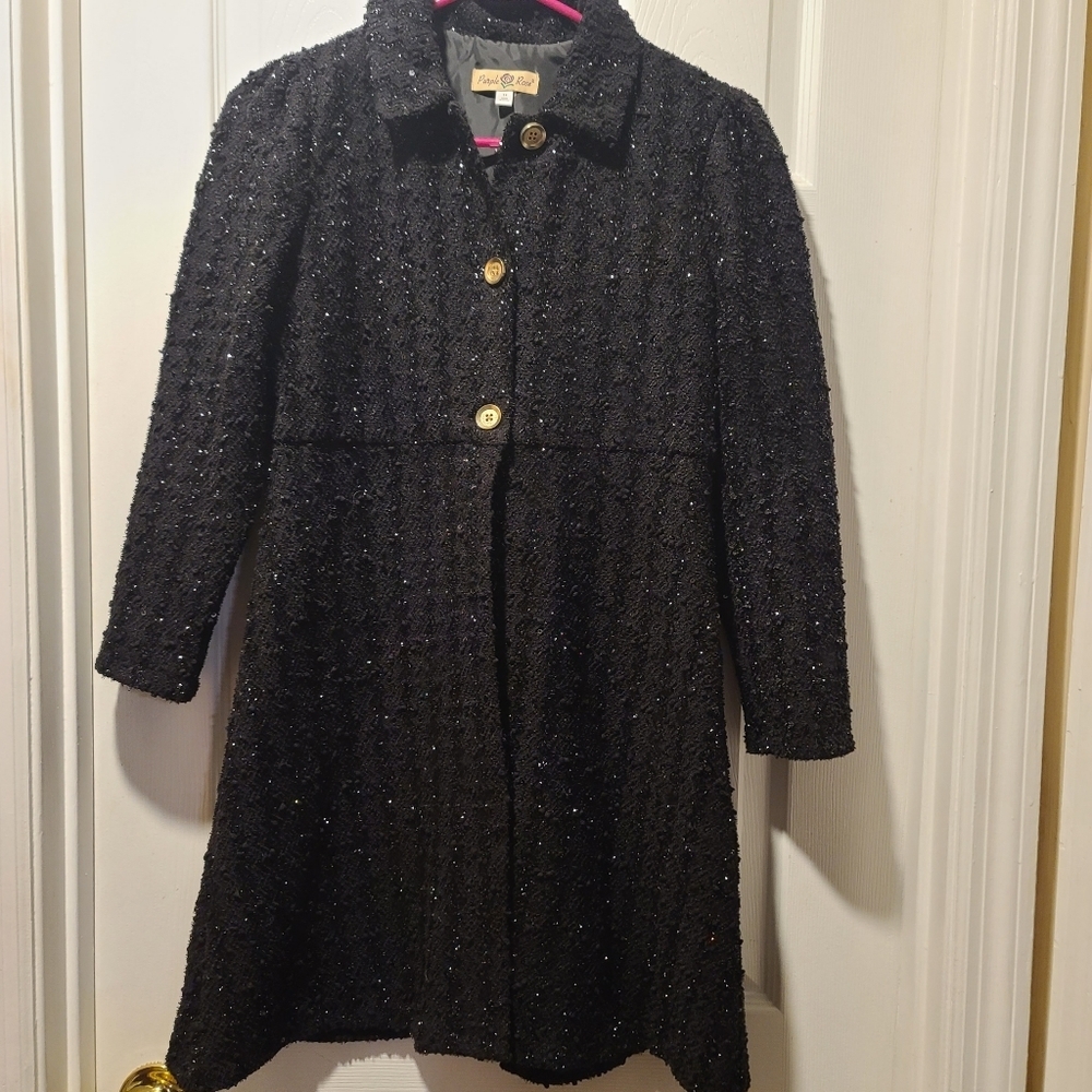 Purple Rose Girl's Jacket (C7)